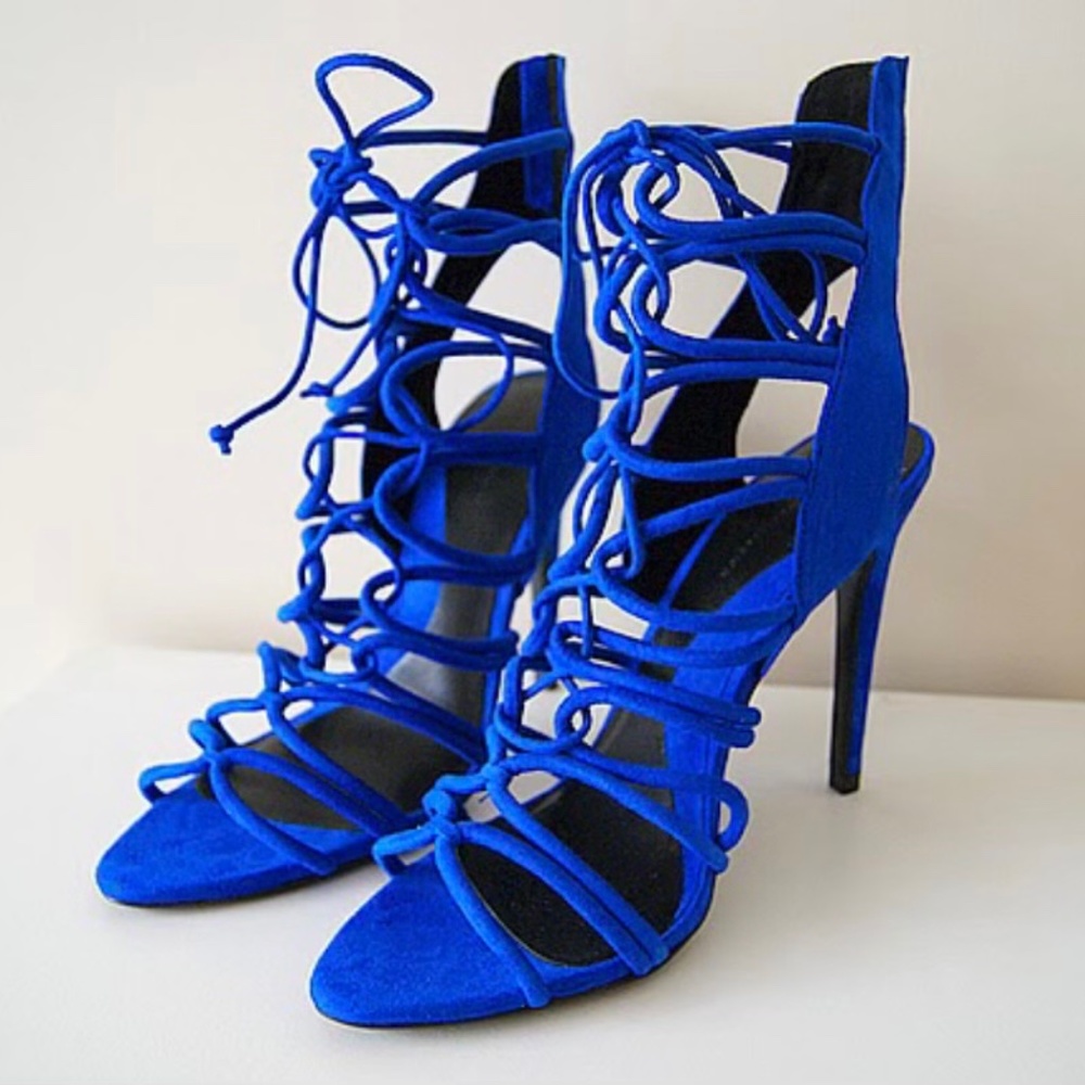 Zara lace up sandal